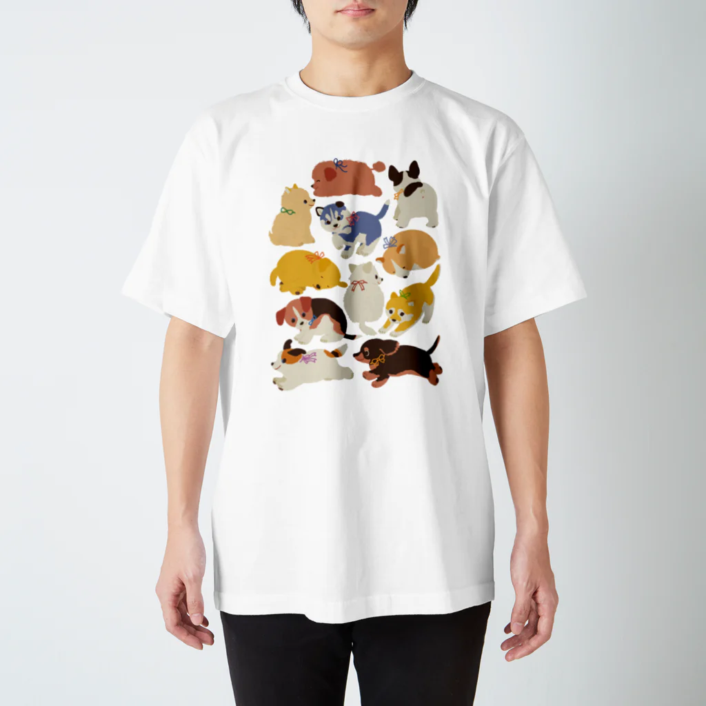 tama.tのこいぬ Regular Fit T-Shirt