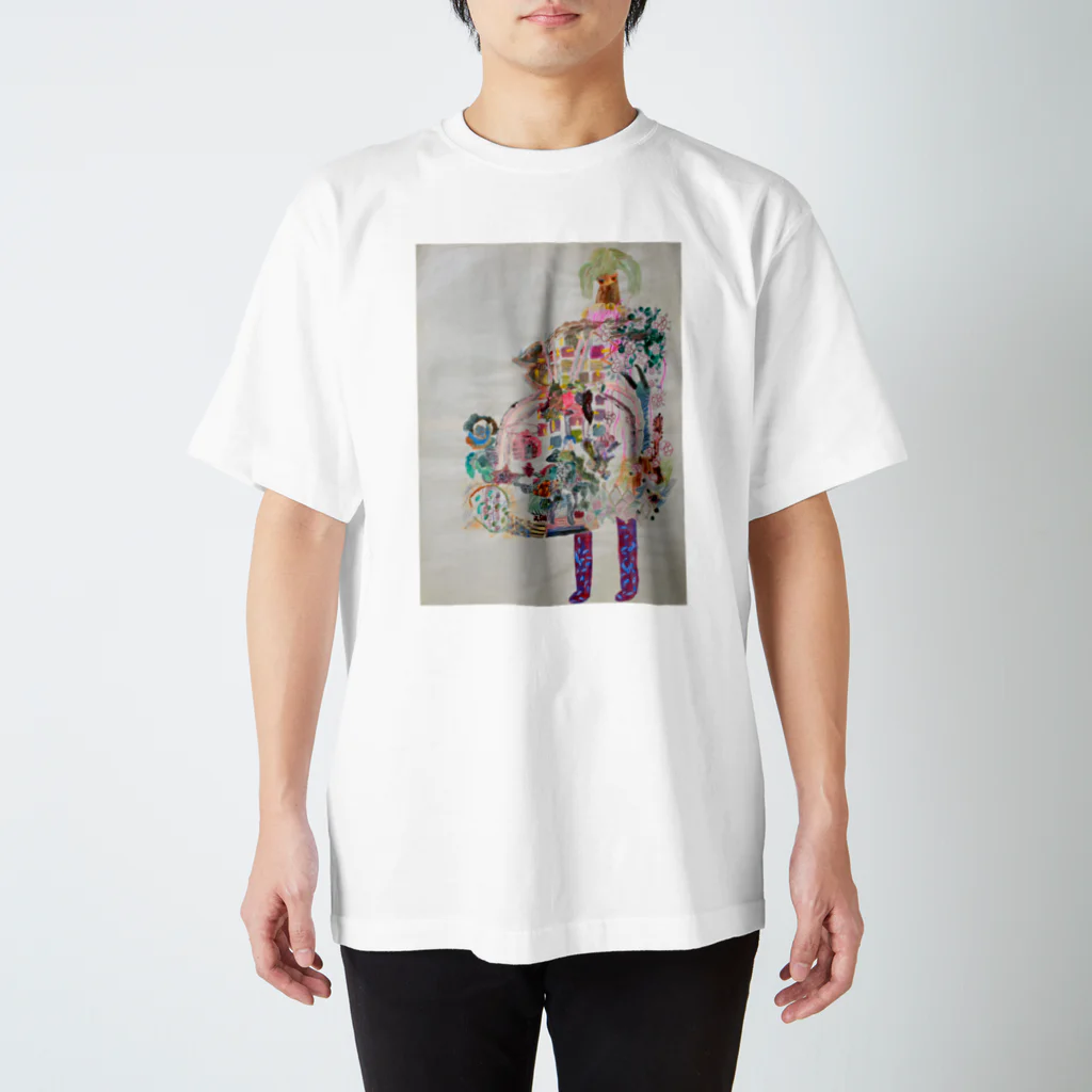 ふっかふっかひゅーんのひと Regular Fit T-Shirt