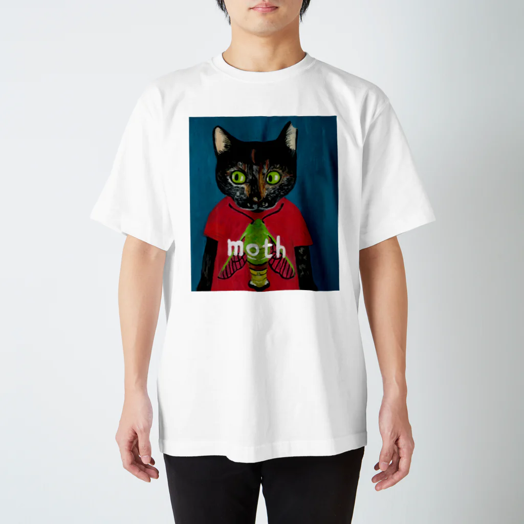 のっぴきならない。ラインスタンプ発売中ののっぴきならない/保護猫ビッケ Regular Fit T-Shirt