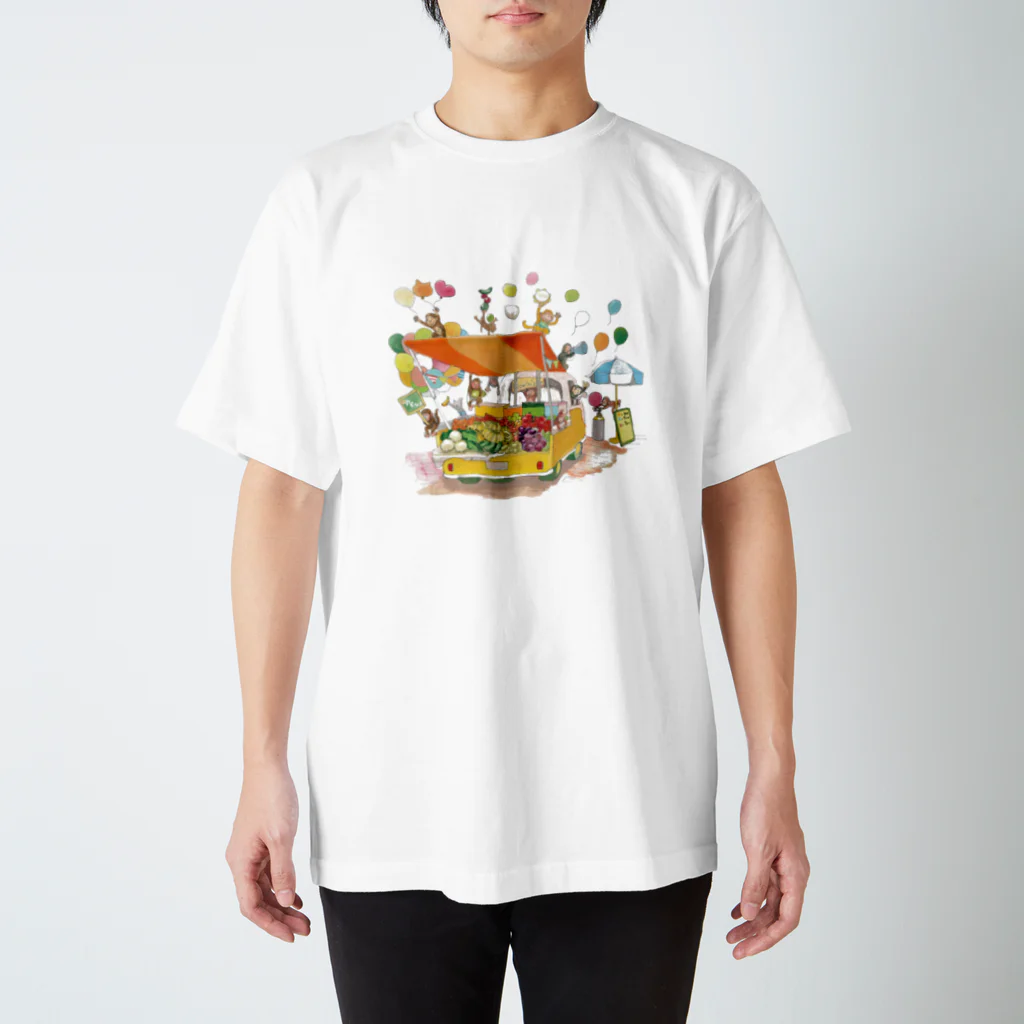 ジョニー|イラストレーターのおさるのお店 スタンダードTシャツ