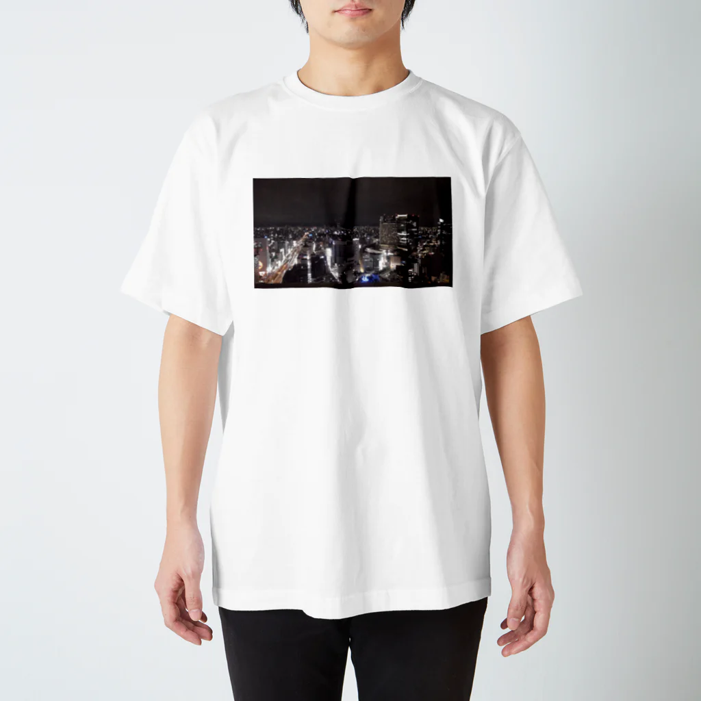 Horizonの都会の夜景 Regular Fit T-Shirt