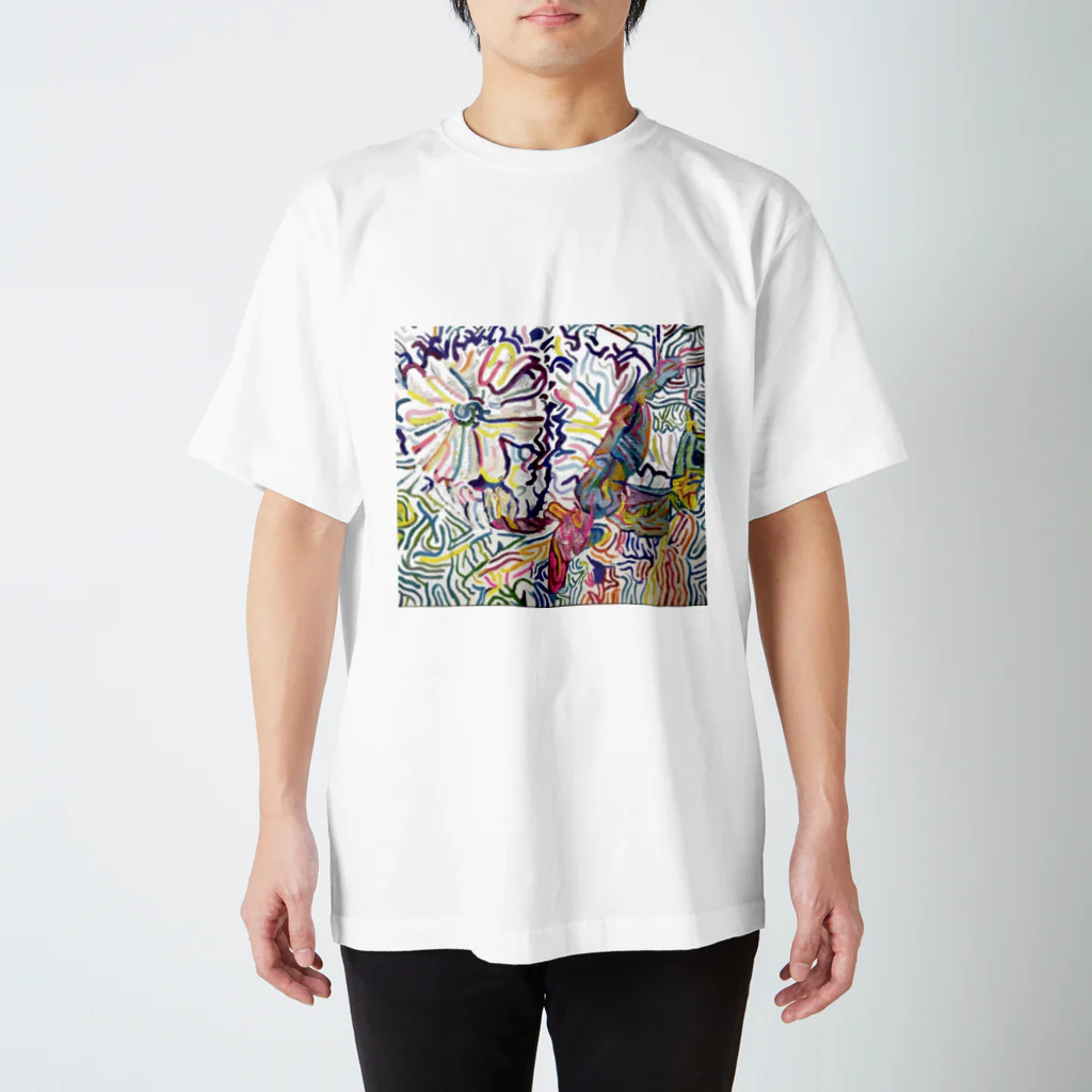 お花畑のお花 Regular Fit T-Shirt