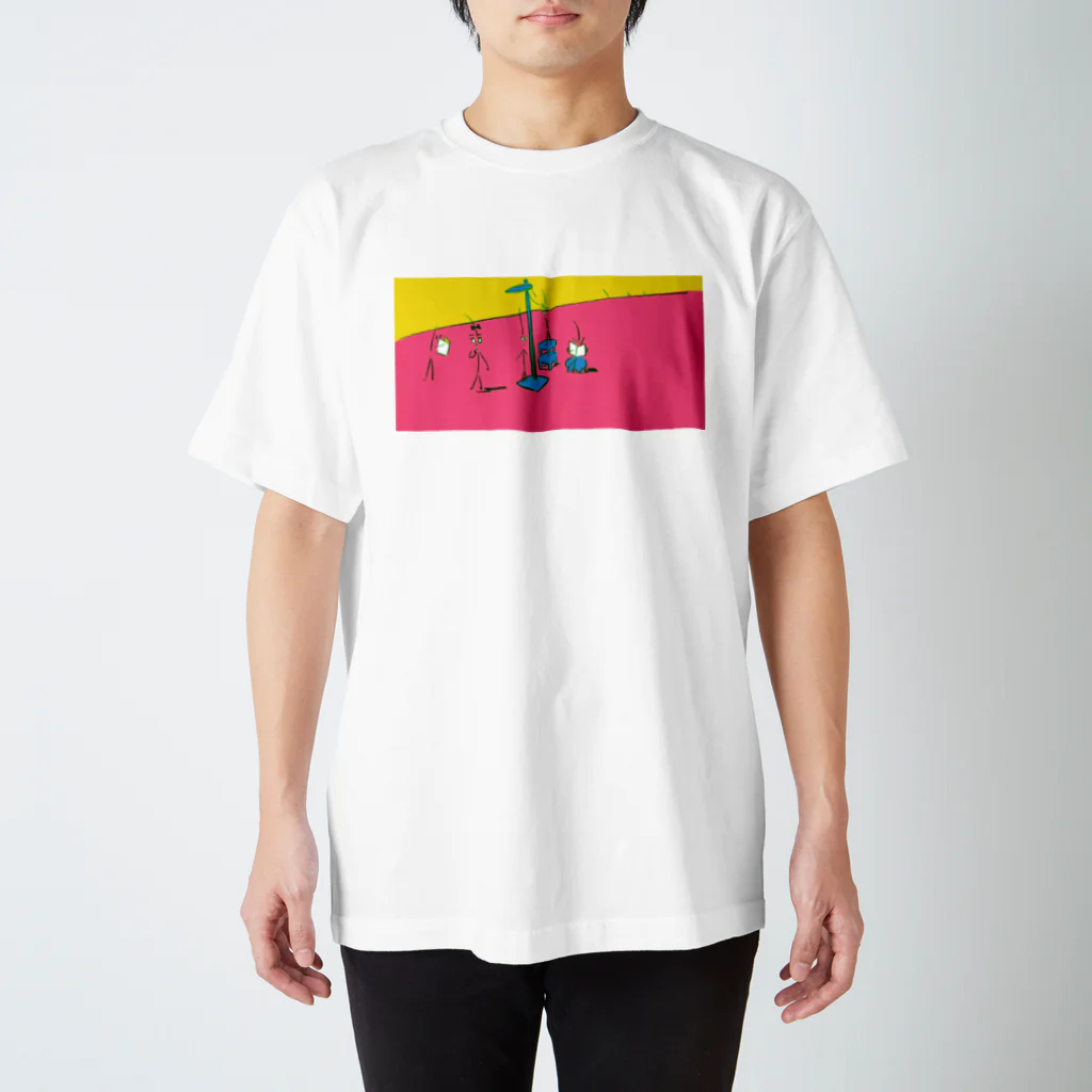 poyosumiのむだげちゃん身体測定 スタンダードTシャツ