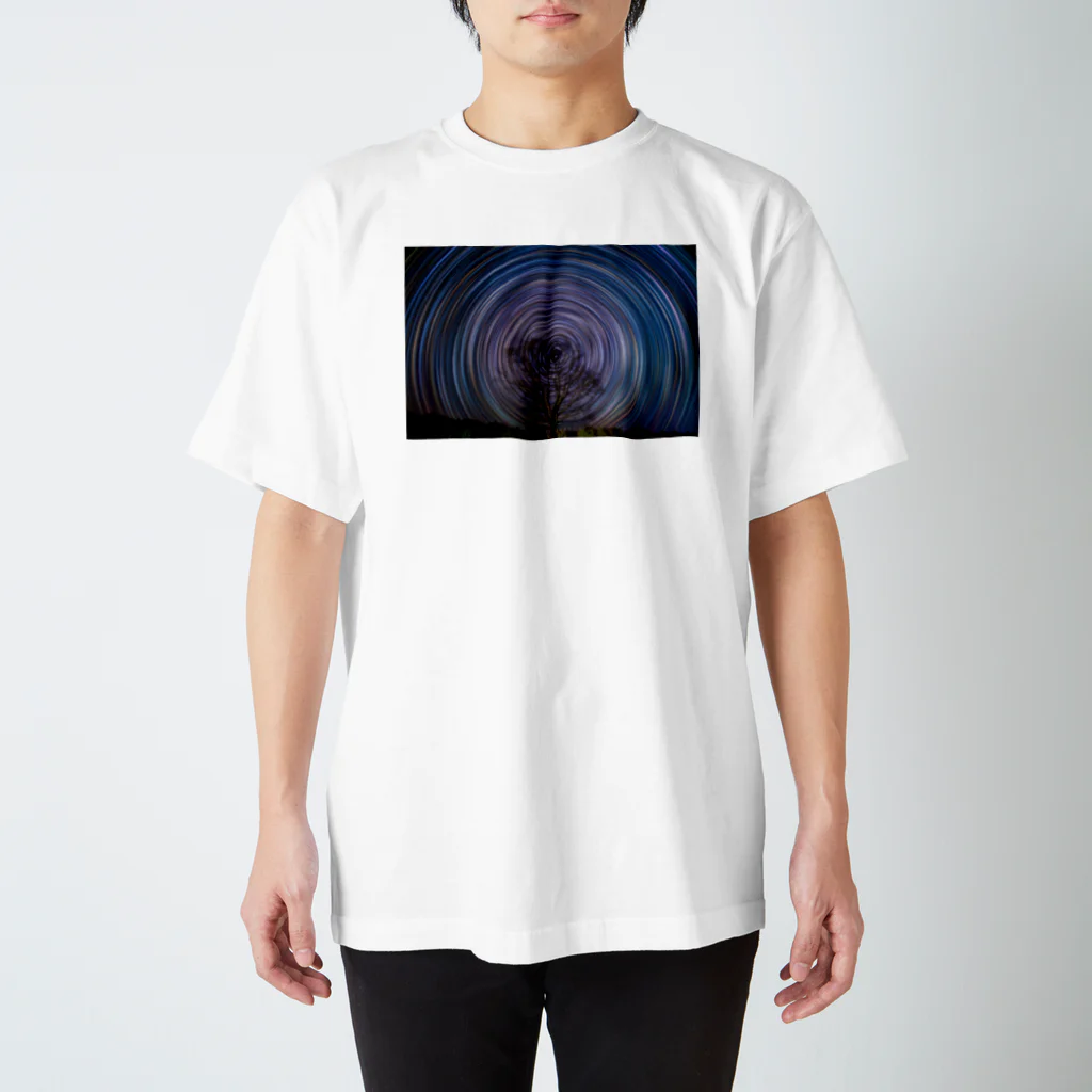 816photographyのcolorful star trails Regular Fit T-Shirt