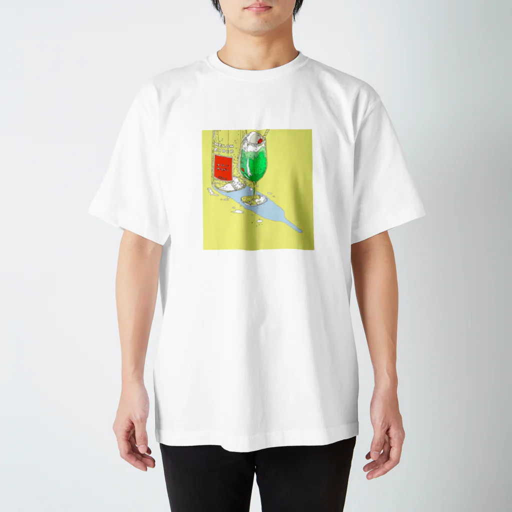 かしわの真夏のメロンサイダー Regular Fit T-Shirt