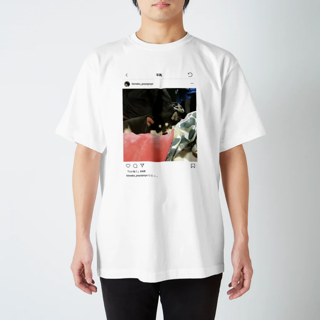柴犬 Himeko kawaii shop のHimeko Tshirt 【SNSpic⑫】 Regular Fit T-Shirt