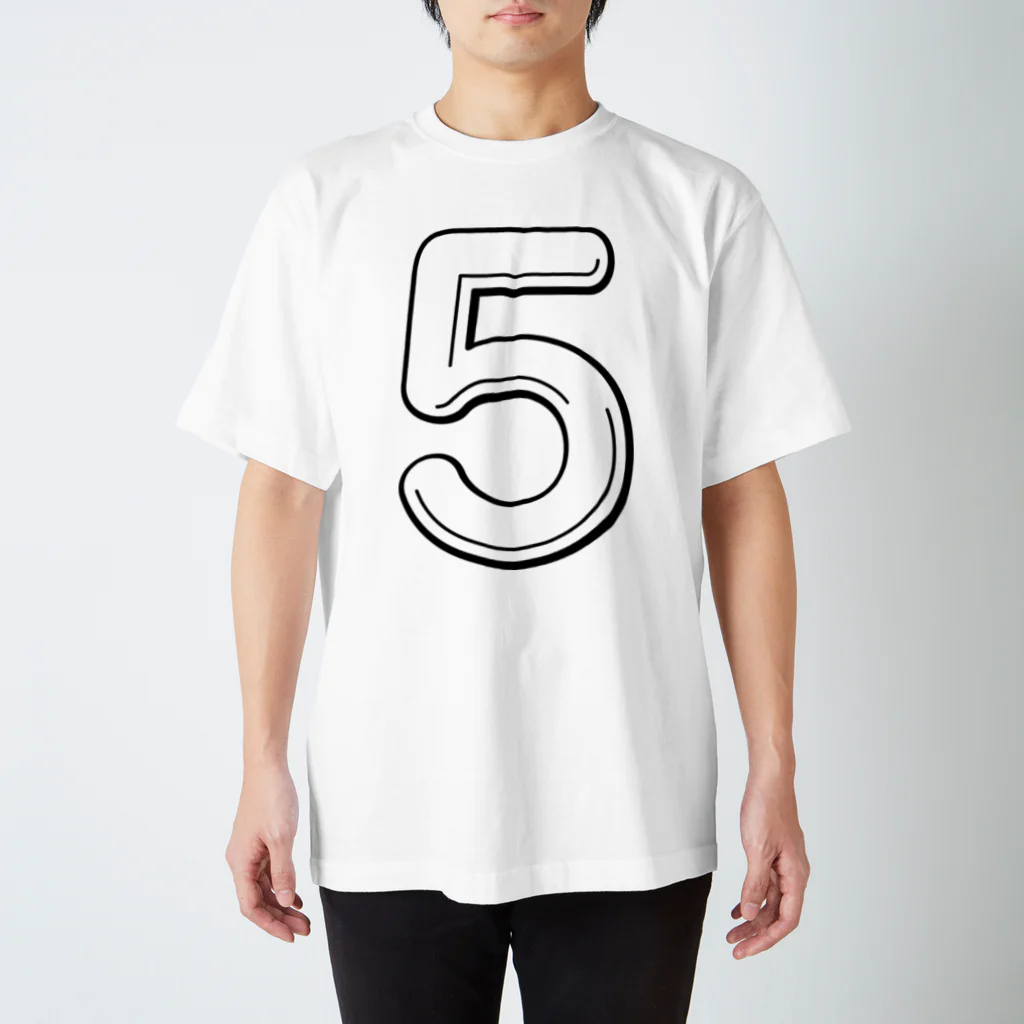 numberの５ スタンダードTシャツ