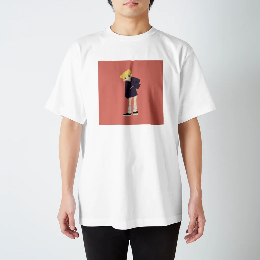 めこのお団子の女の子 Regular Fit T-Shirt