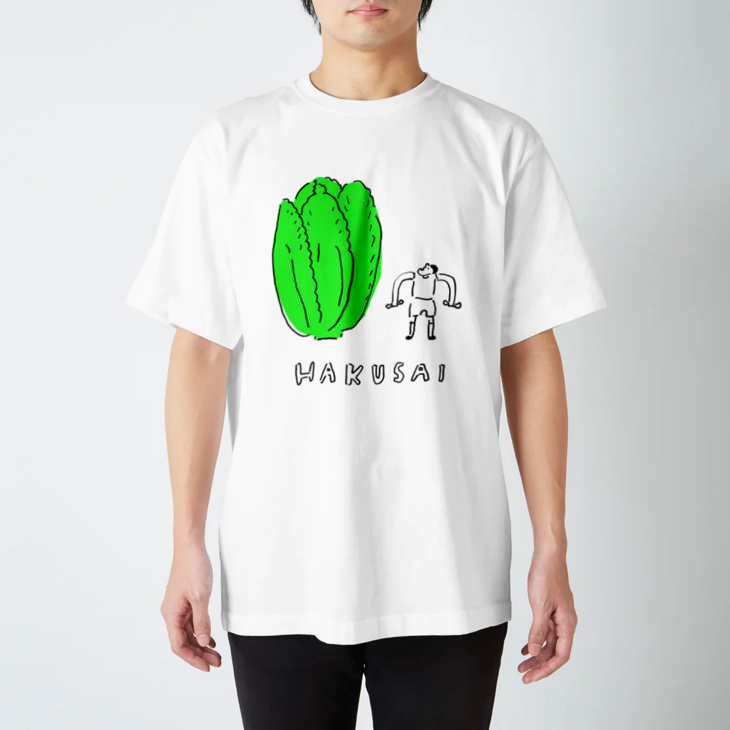 よこづな文庫のHAKUSAI スタンダードTシャツ