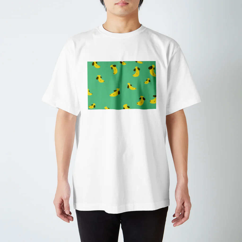 musashiのbanunu ロゴ無し green スタンダードTシャツ