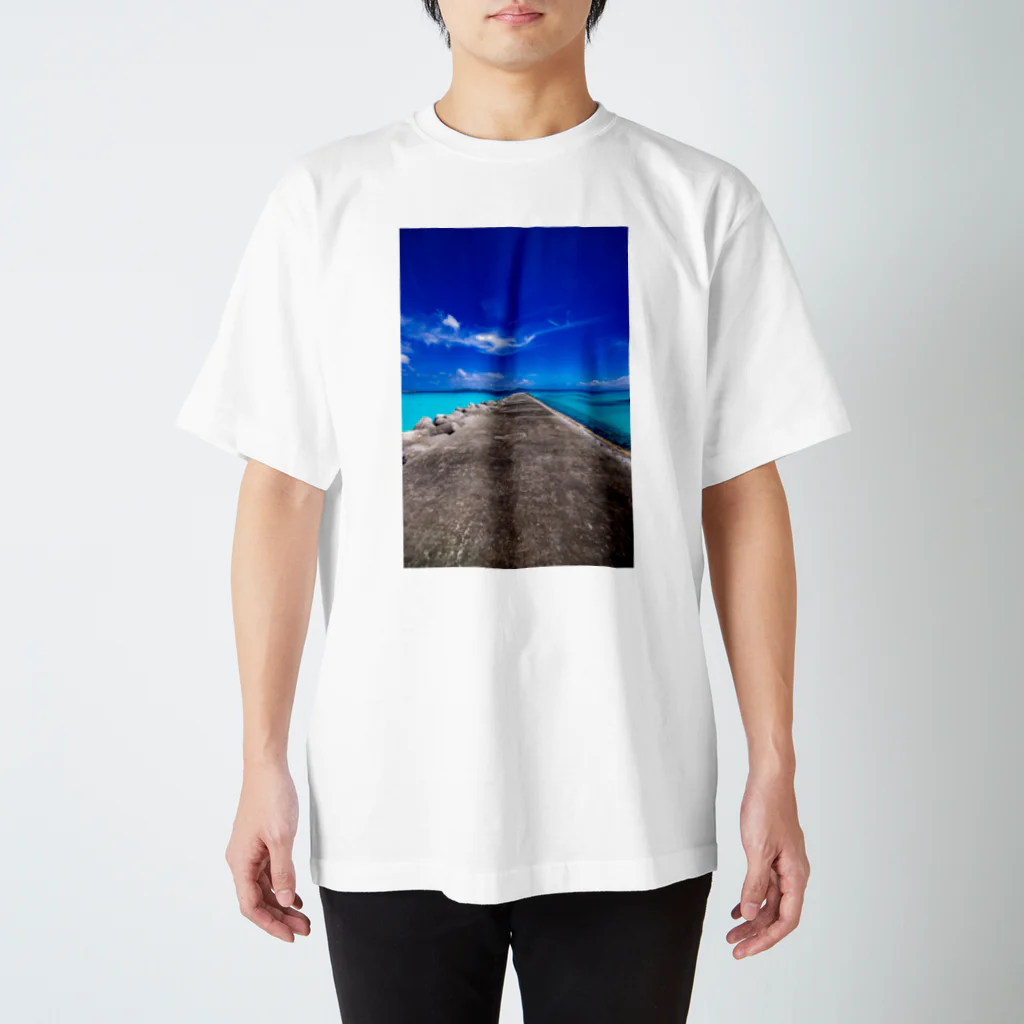 bun photographyの伊平屋島 Regular Fit T-Shirt