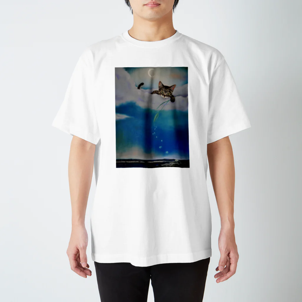 tokittyの雲の上からキラキラ・・・ Regular Fit T-Shirt