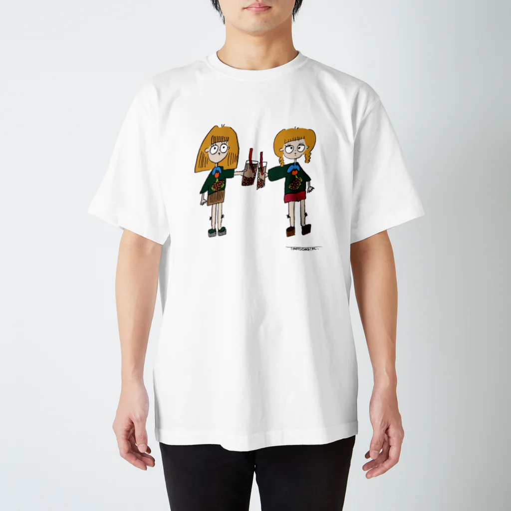 TENONAKANIMEのタピオカ スタンダードTシャツ