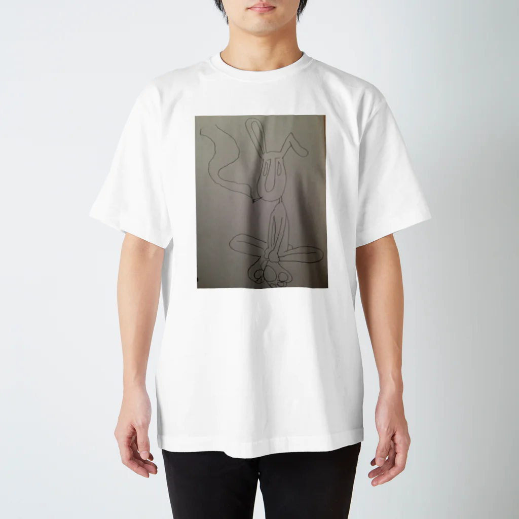 あめすぴのやさぐれうさぎ スタンダードTシャツ