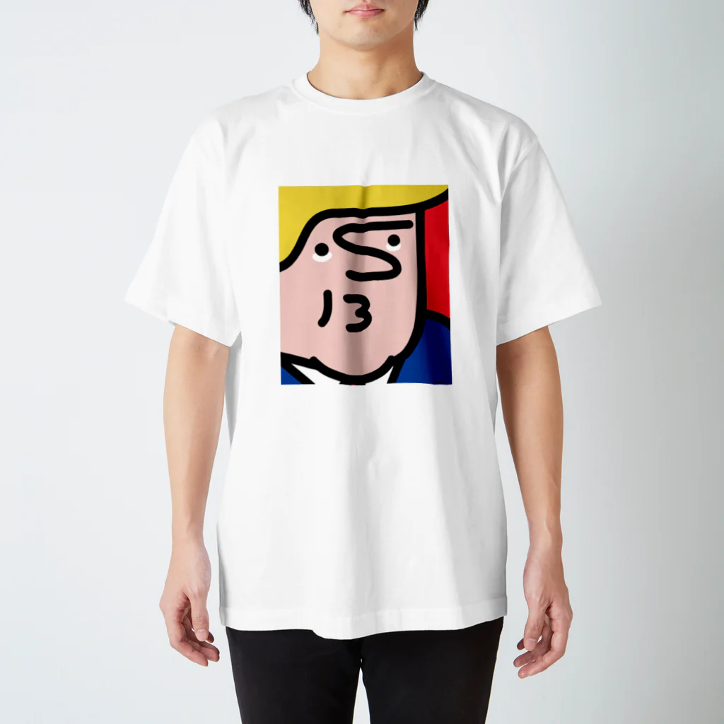 ちあきのいくら丼の海外の人 スタンダードTシャツ