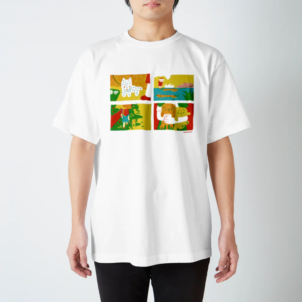 ささきえりの夏のさんぽ犬 Regular Fit T-Shirt