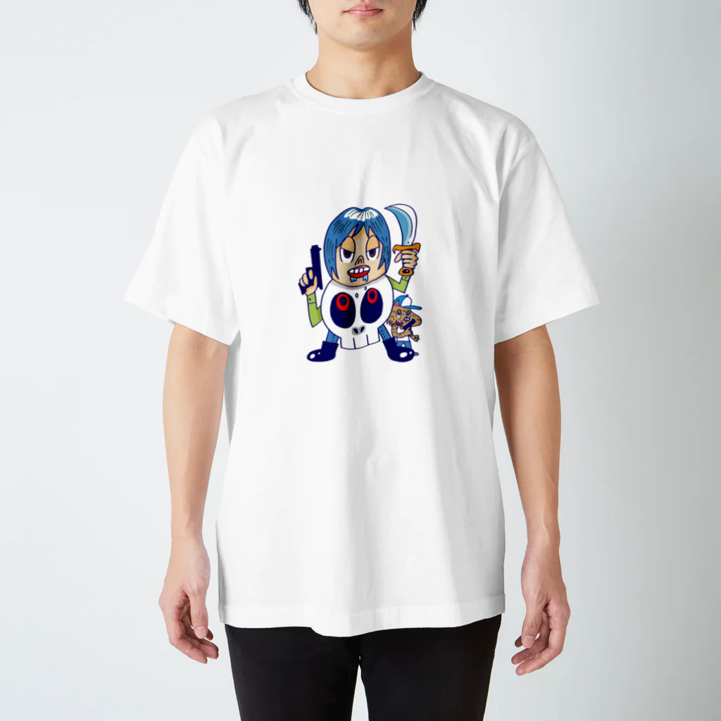 ふくたつショップのブルーヘッド スタンダードTシャツ