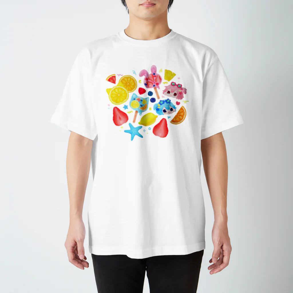 ちょろり♡のfresh summer party! Regular Fit T-Shirt