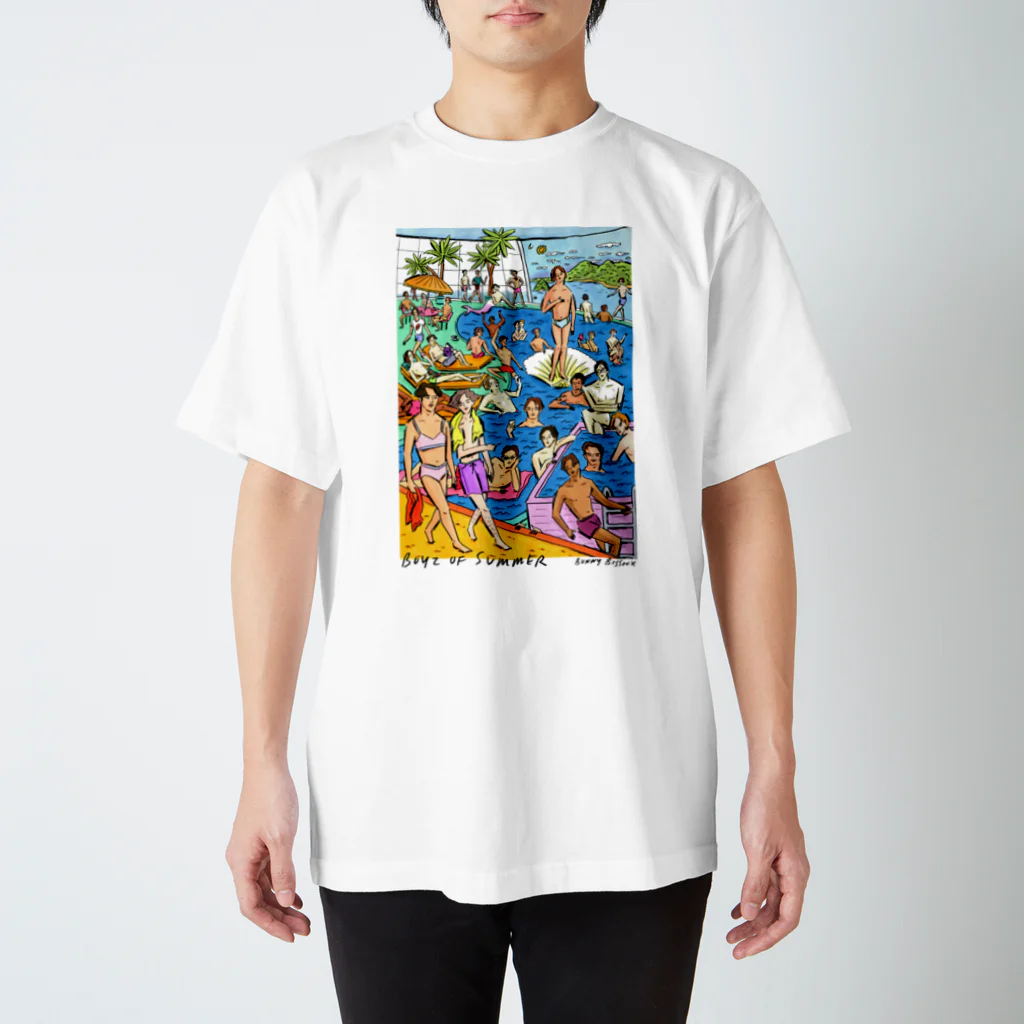 BUNNY BISSOUXのBOYZ OF SUMMER スタンダードTシャツ