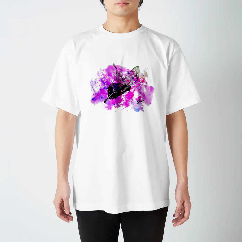 mokamashuのbutterfly Regular Fit T-Shirt