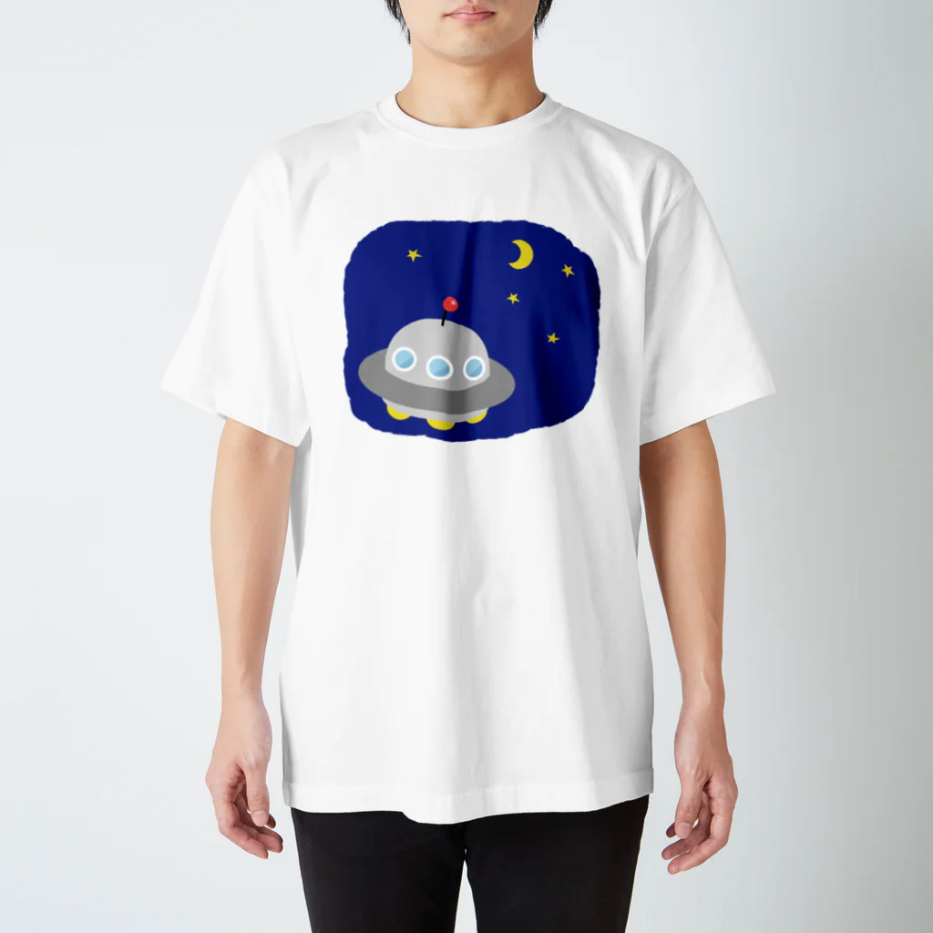 medamayaki-koのUFO スタンダードTシャツ