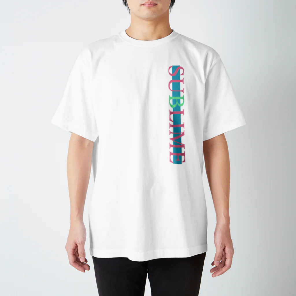 しっきーのレトロロゴ Regular Fit T-Shirt