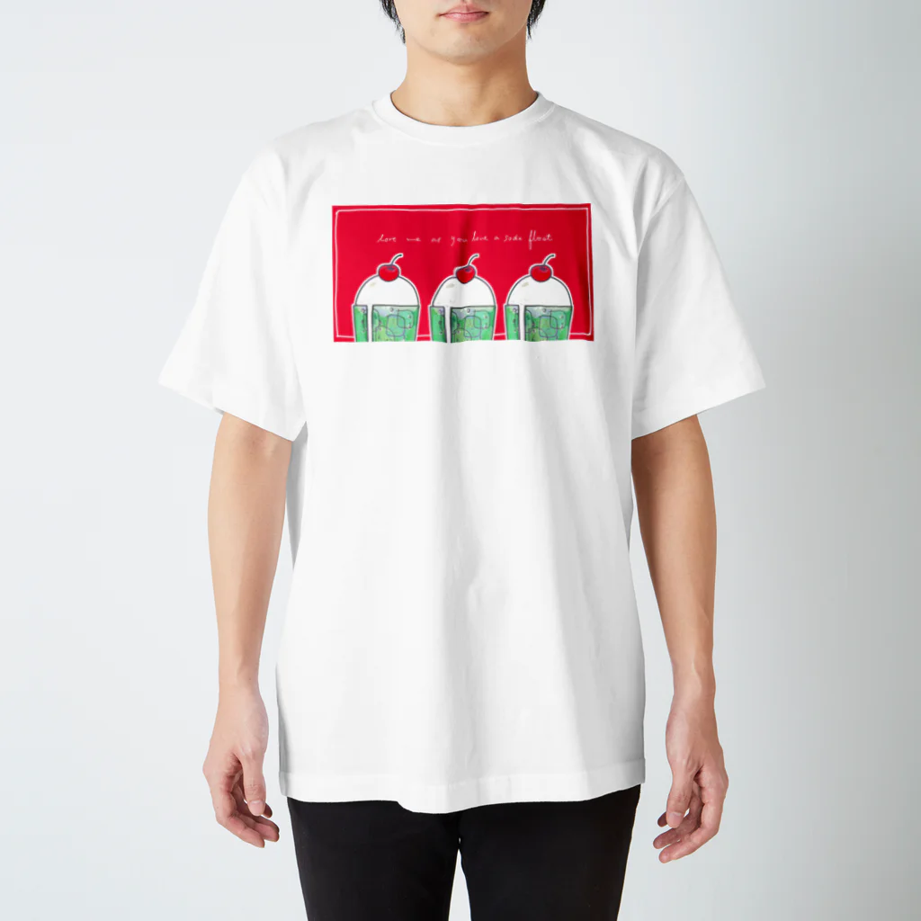 こんぺいとう倶楽部 by miaのLIKE SODA FLOATS スタンダードTシャツ