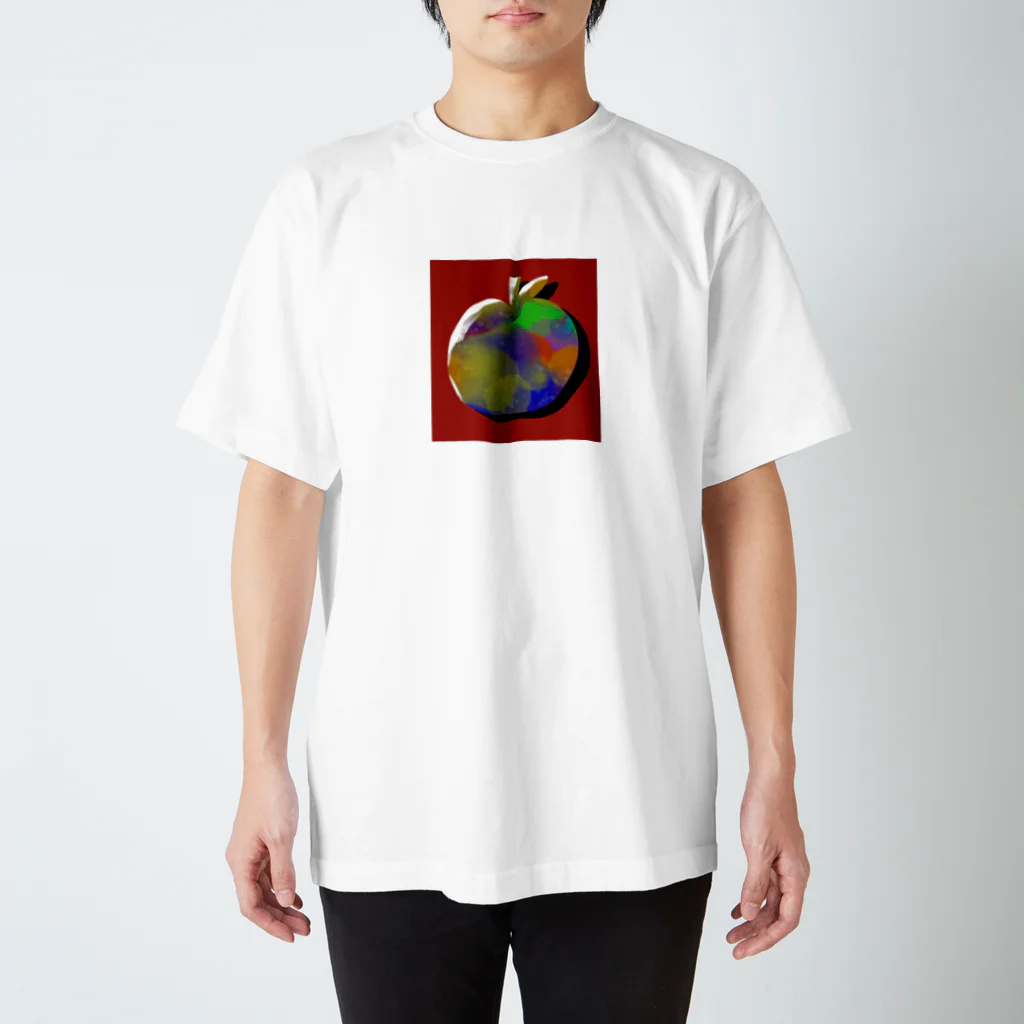 クワガタのリンゴ Regular Fit T-Shirt