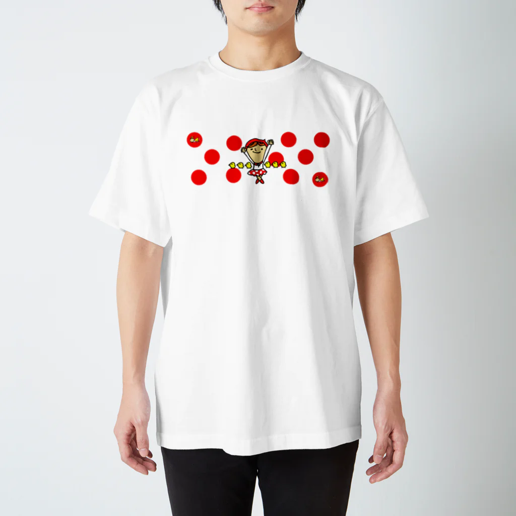 ☆peg☆ぺぢのバンザイ赤ずきん スタンダードTシャツ