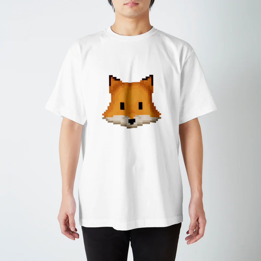 kaka🦊のキツネのコリー スタンダードTシャツ