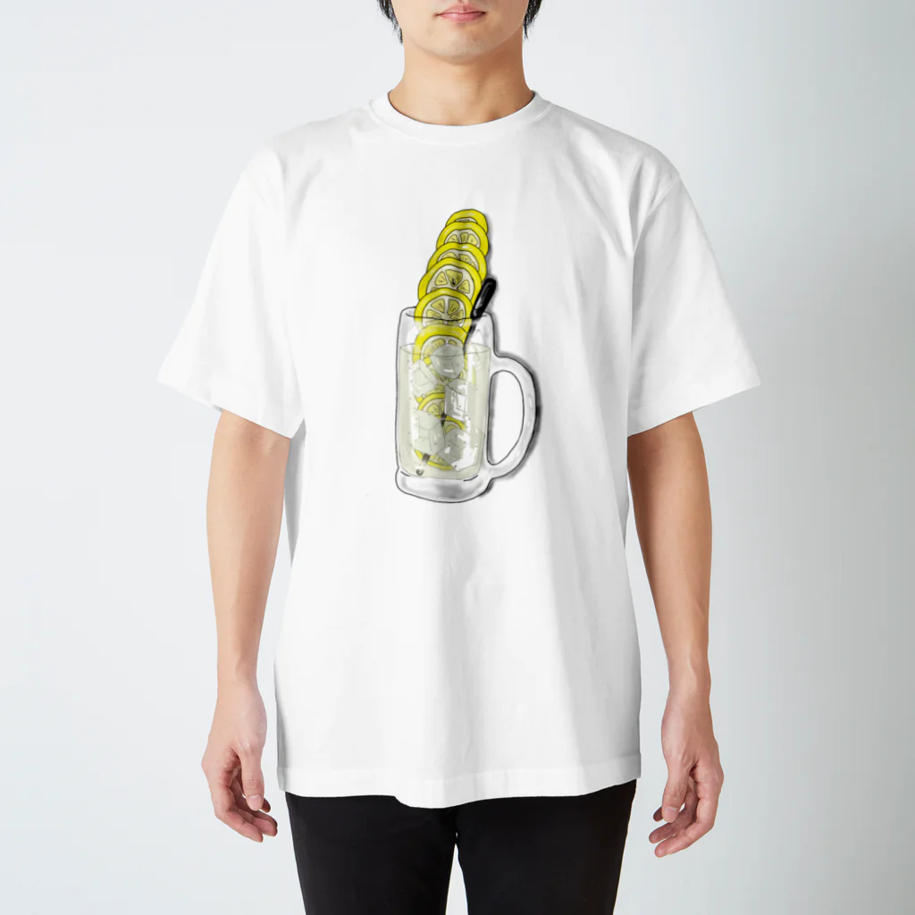 オカド商店のレモンタワー Regular Fit T-Shirt