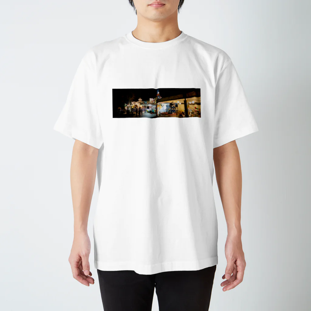 takamasaの夜の遊園地 スタンダードTシャツ