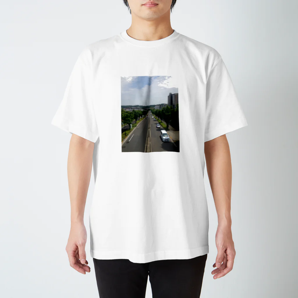 autumn_109の道路 Regular Fit T-Shirt