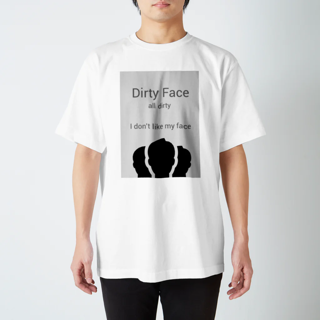 DirtyFaceのDirtyFace スタンダードTシャツ