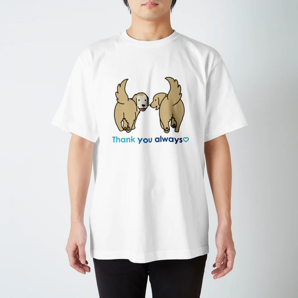 efrinmanのThank you always（前面） スタンダードTシャツ