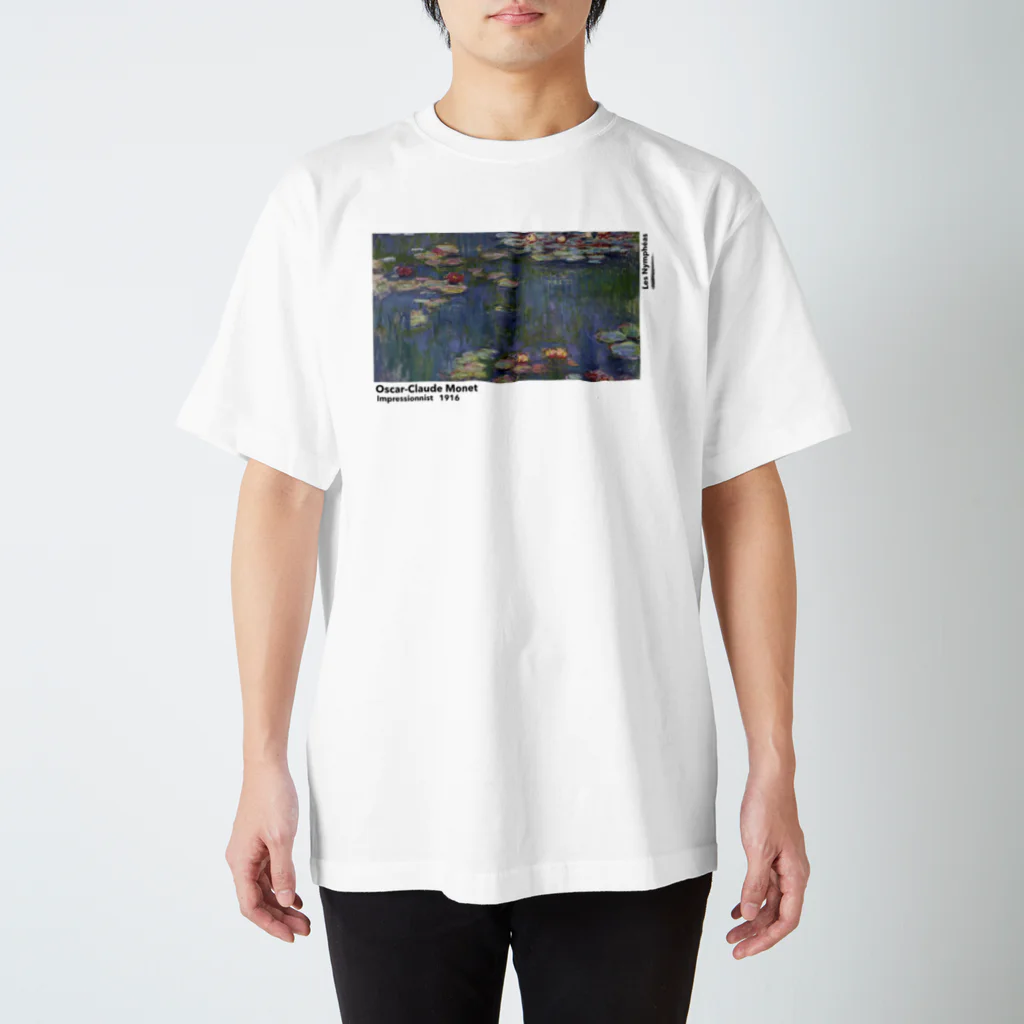 dunnoのクロード・モネT スタンダードTシャツ