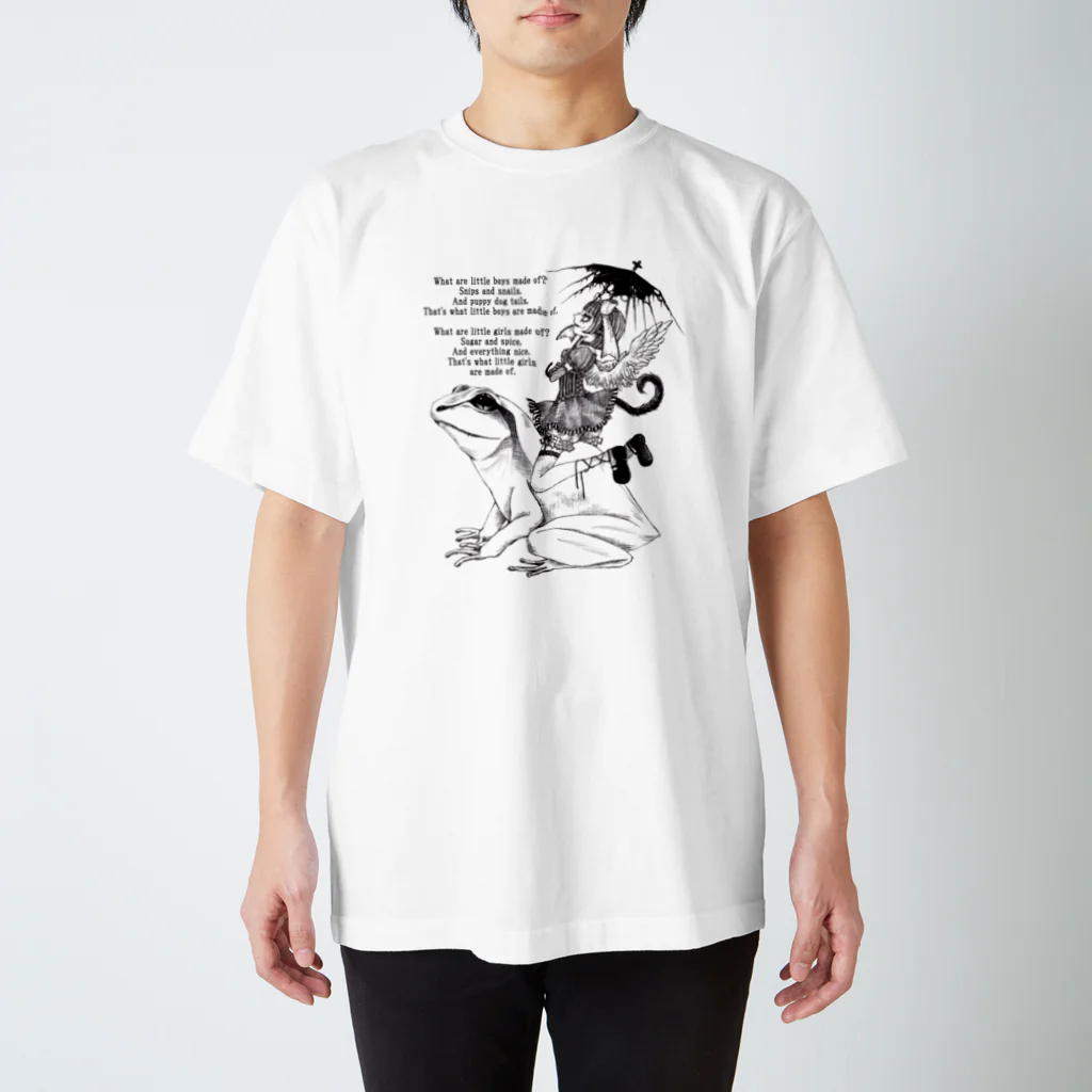toga.の女の子と男の子 Regular Fit T-Shirt