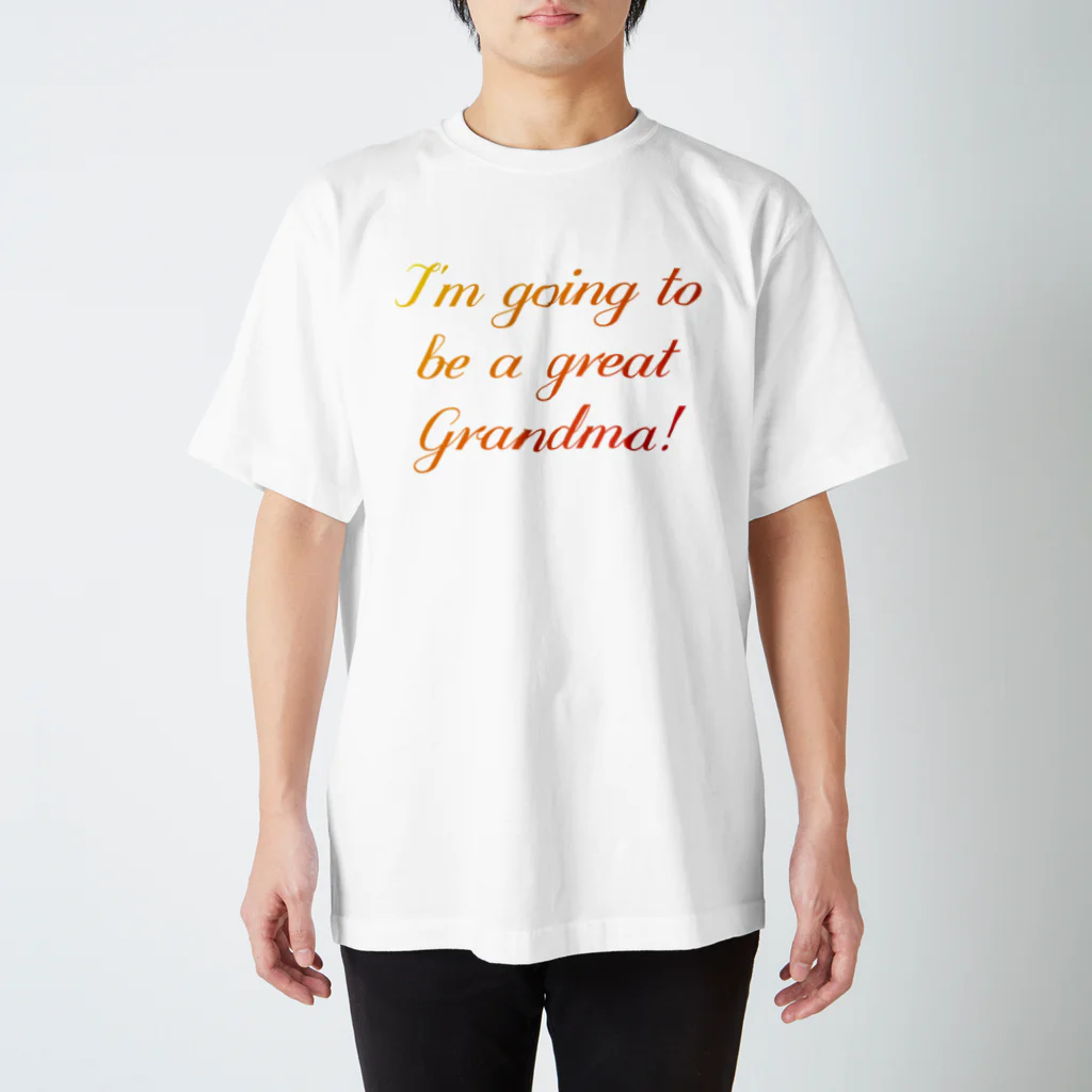 フォーヴァのI'm going to be a Great Grandma! スタンダードTシャツ