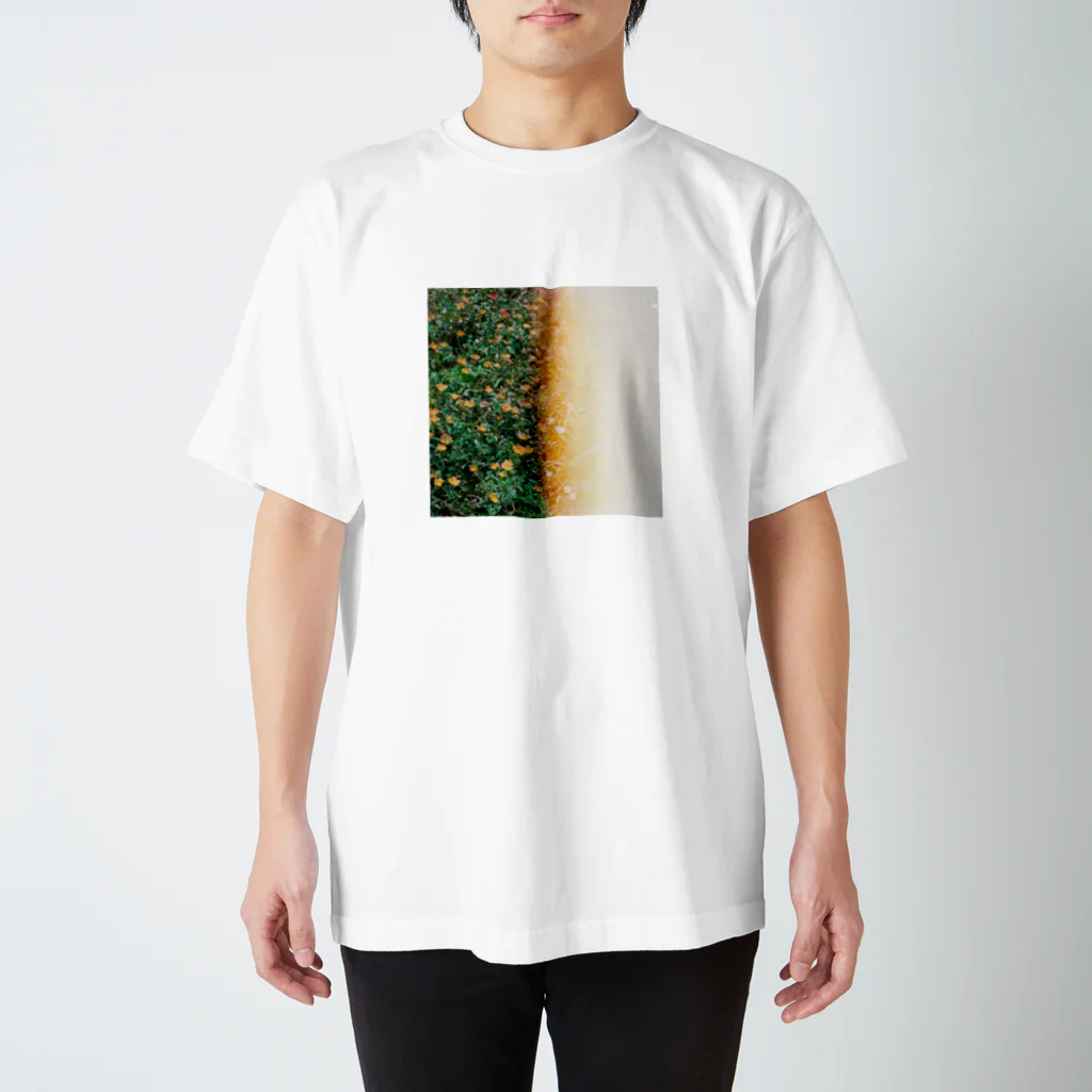 noontime_moonの花/感光 Regular Fit T-Shirt