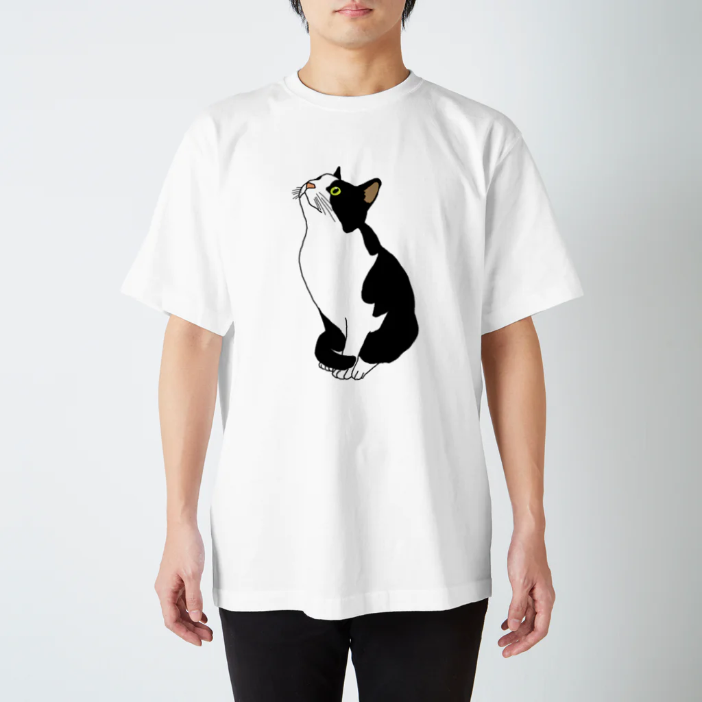 マツバラのおすわりねこ スタンダードTシャツ