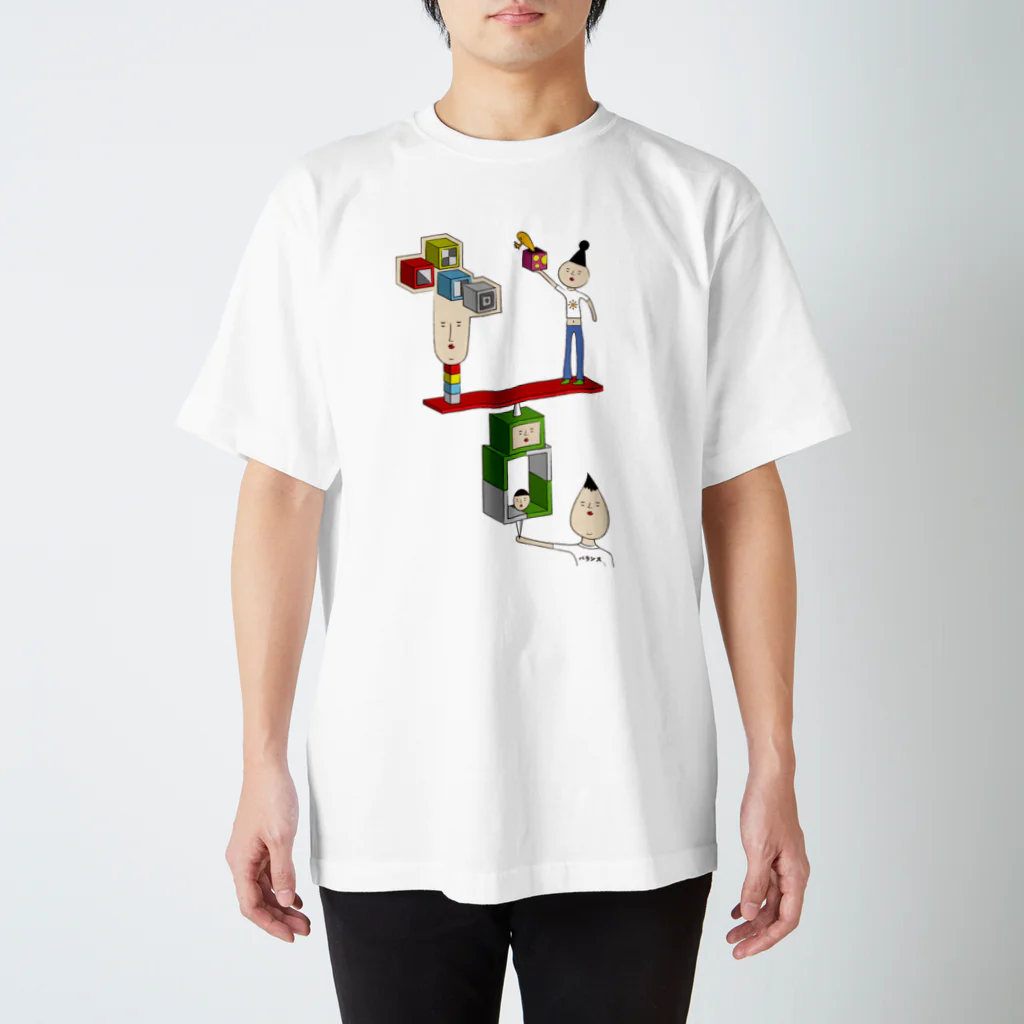 SHUJI OZAWAのバランス Regular Fit T-Shirt