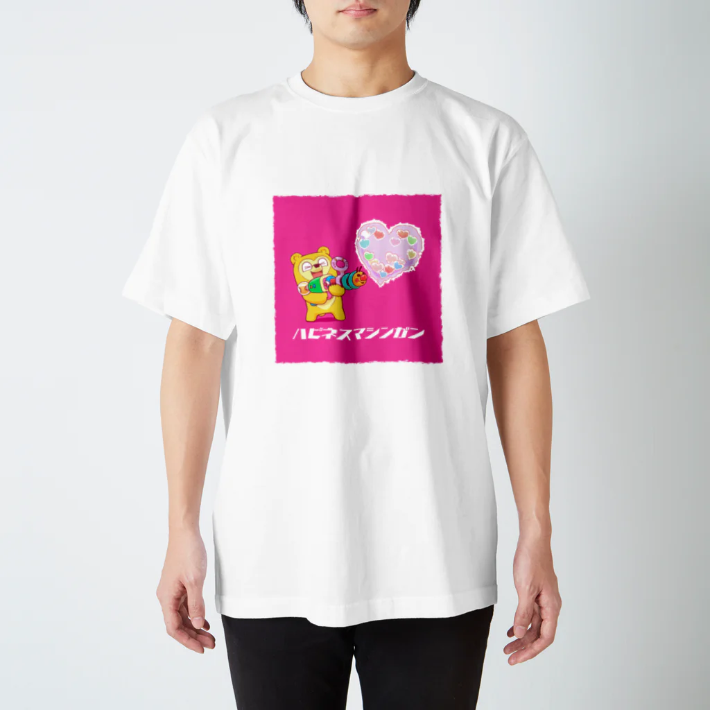 maruco_marcheのハピネスマシンガン スタンダードTシャツ