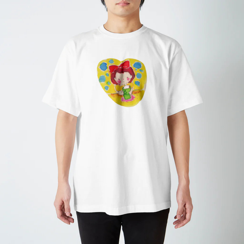.michiko.のクリームソーダ ガール★ Regular Fit T-Shirt