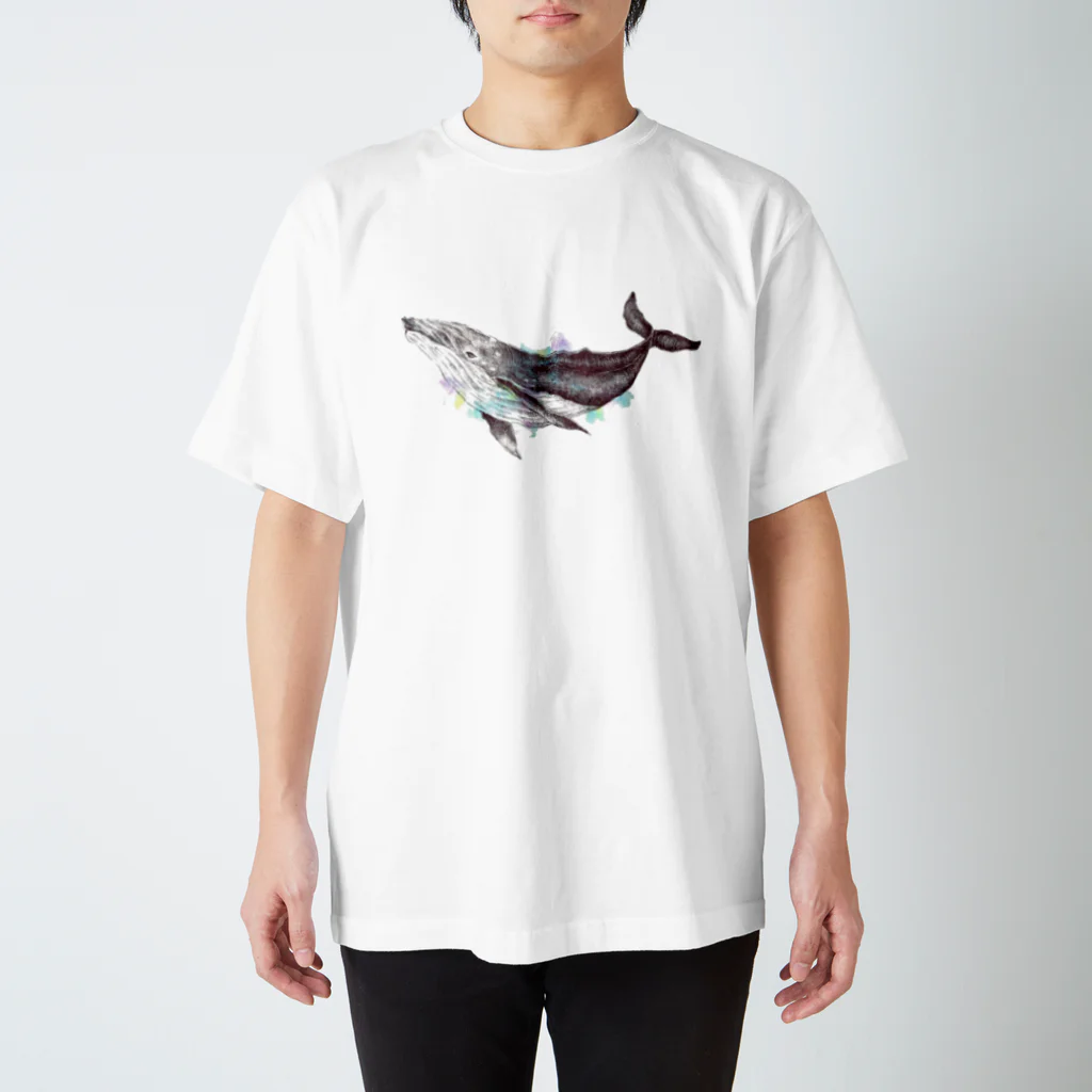鈴野綾菜の空のクジラ Regular Fit T-Shirt