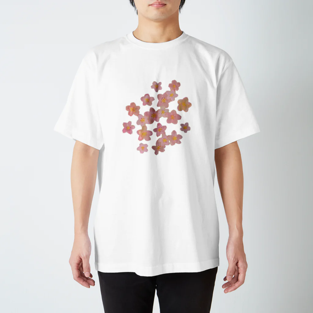 .michiko.の桜満開 スタンダードTシャツ