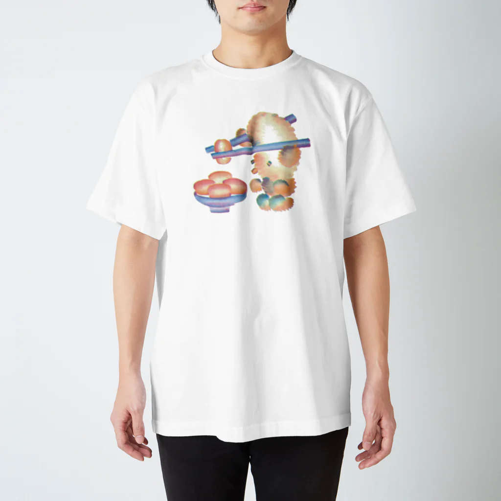 ヌトグランのミミハシ・オマメ Regular Fit T-Shirt