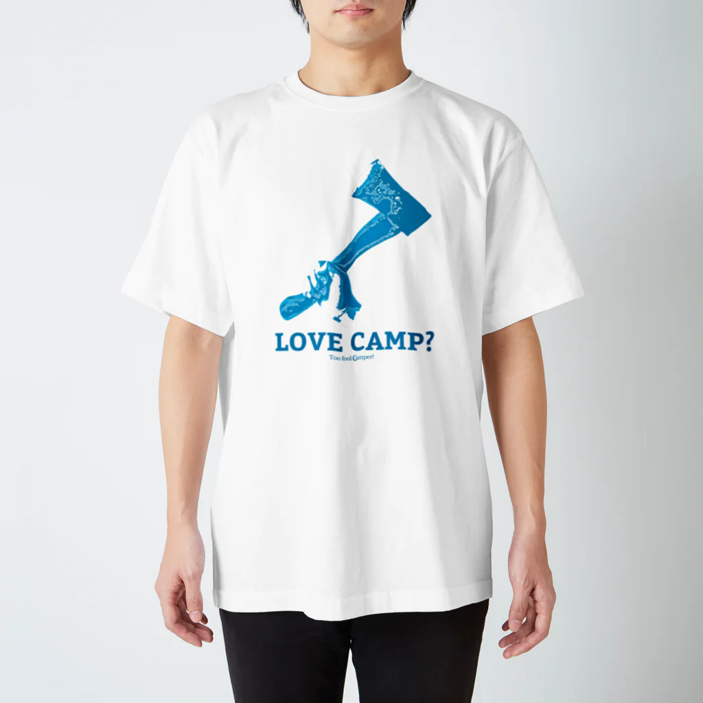 Too fool campers Shop!のHatchet(ブルー) スタンダードTシャツ