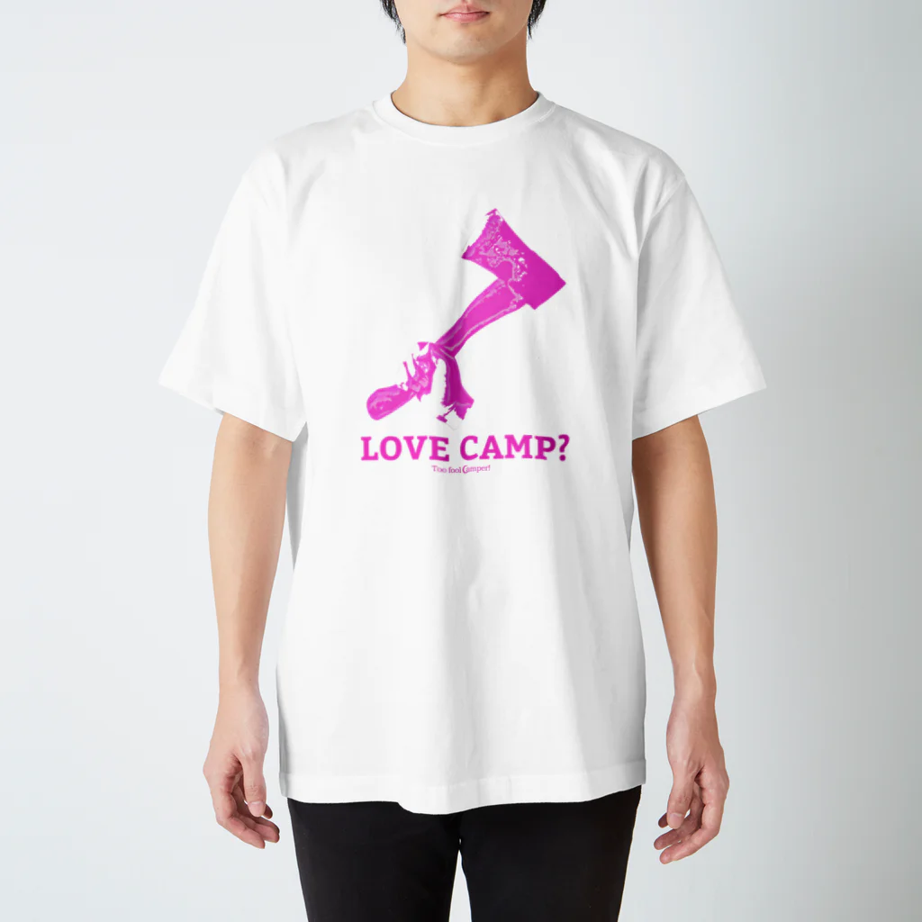 Too fool campers Shop!のHatchet(ピンク) スタンダードTシャツ