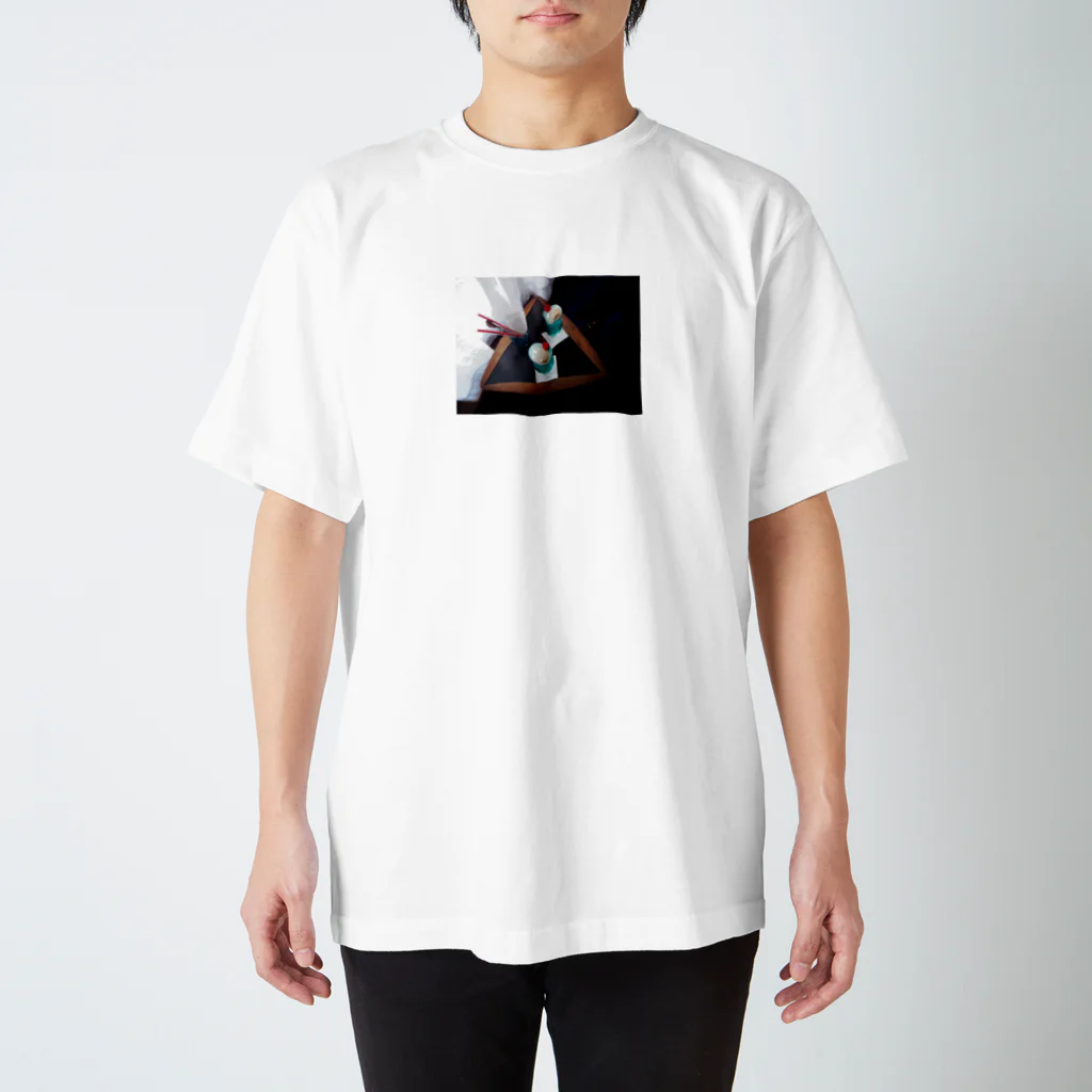 masaya_creamsodaの青いクリームソーダ Regular Fit T-Shirt