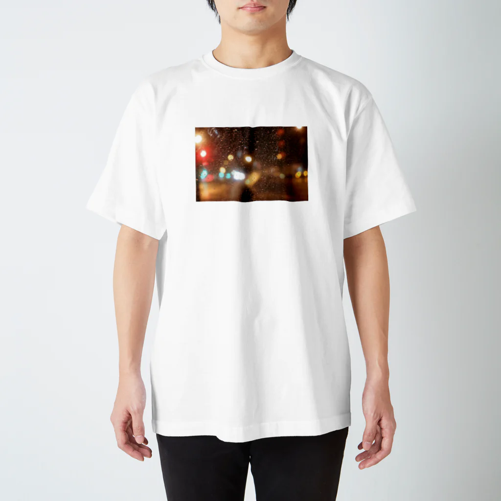 shidoro-modoroのrainy town スタンダードTシャツ